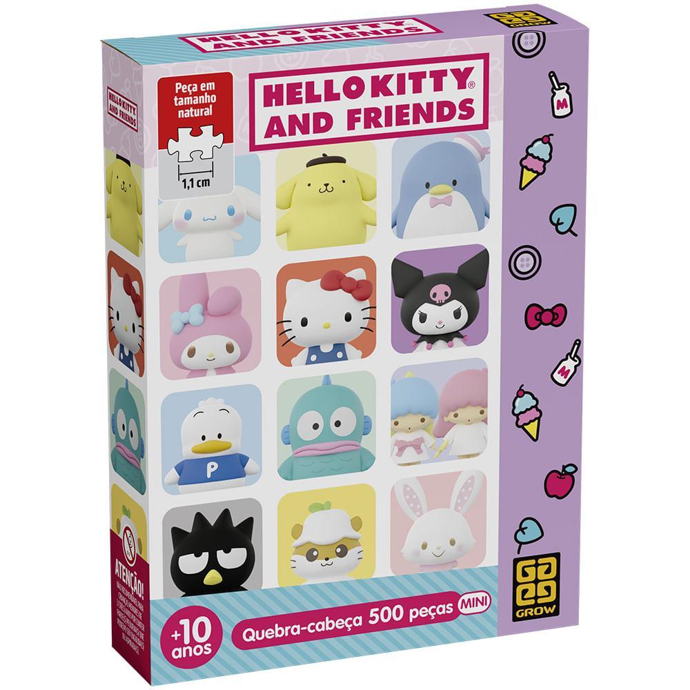 Mini Quebra-cabeça 500 peças Hello Kitty e Amigos em Oferta na Shopee