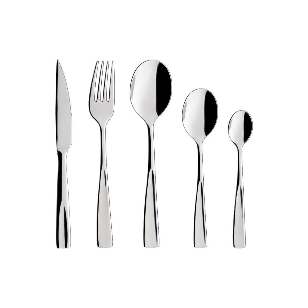Faqueiro em Aço Inox 30 Peças Oxford Fortaleza em Oferta na Shopee