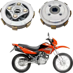 Kit Embreagem Completa Para Honda NXR 125 Bros 2003 2004 2005