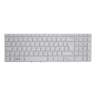 Teclado para Notebook Samsung NP270E5G-KD2 | ABNT2 Branco em Oferta na Shopee