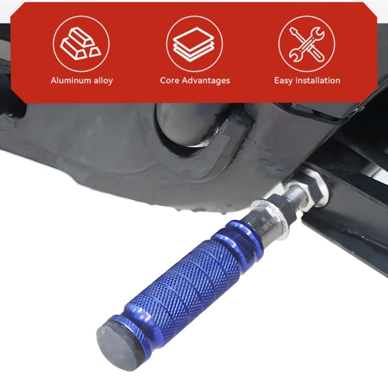 * Kit Atualização Apoio Para Os Pés Motocicleta Alumínio Adequado Motocicletas