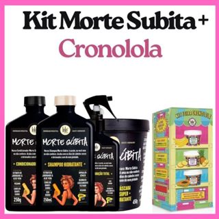 Kit Morte Subita 4 Produtos +CronoLola 3 Be(M)Dita 100g - Lola Cosmetics em Oferta na Shopee