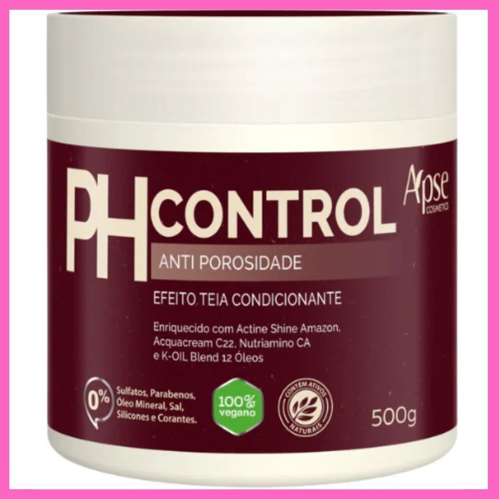 Apice Apse Máscara Acidificante Ph Control Anti Porosidade 500g Efeito Teia Condicionante