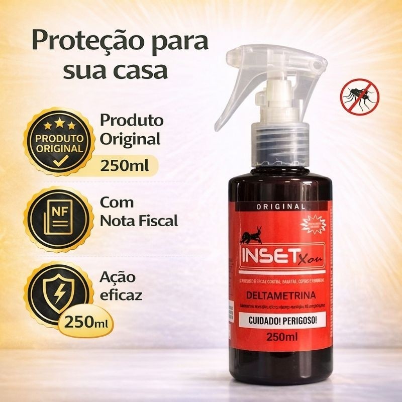 Inset Xou 250ml ORIGINAL Com Nota Fiscal -  envio rapido