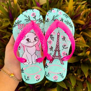 Chinelo Infantil Feminino 26 ao 32 - Conforto e Diversão Para os Pés em Oferta na Shopee