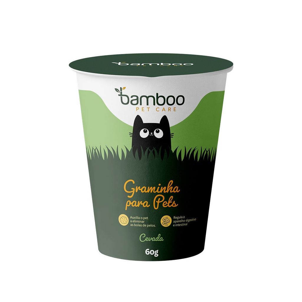 Graminha Digestiva Cevada - Eliminação De Bolas De Pelo 50g