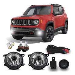 Kit Farol De Milha Jeep Renegade 2015 2016 2017 2018 2019