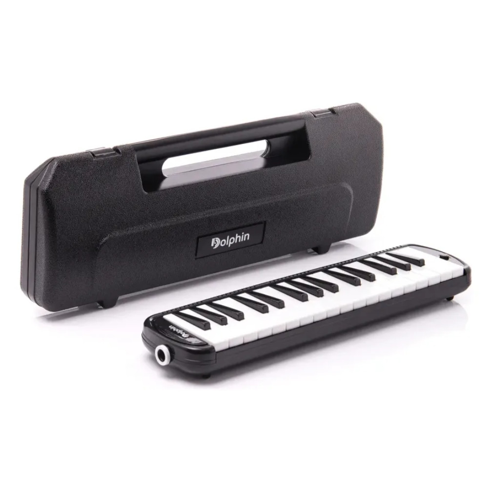 ESCALETA PROFISSIONAL 32 TECLAS DOLPHIN MALETA CASE DOLPHIN