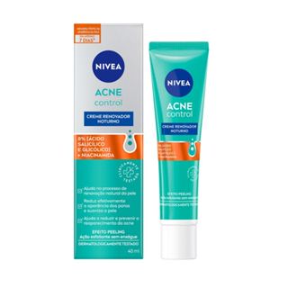 Creme Nivea Acne Control Renovador Noturno 40ml em Oferta na Shopee