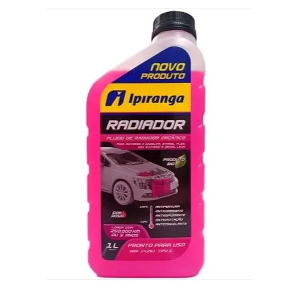 Imagem Aditivo Fluído para Radiador de Carro Ipiranga