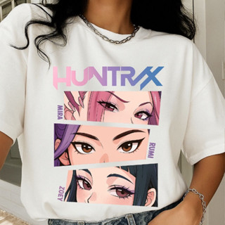 Camiseta T-shirt Feminina Infantil Hunters Guerreiras Estilo K-pop 100% Algodão – Do 2 ao GG Adulto em Oferta na Shopee