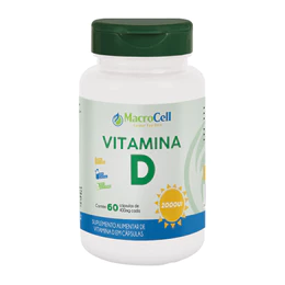 Vitamina D 2000UI 60 cápsulas
