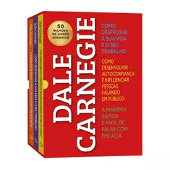 Box Dale Carnegie | Autoconfiança, Oratória e Produtividade | 3 Livros de Desenvolvimento Pessoal