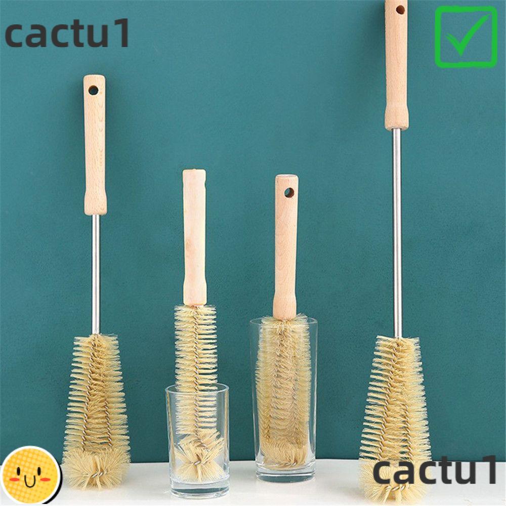 CACTU Escova Para Garrafas Acessórios De Cozinha Ferramentas De Lavagem Multifuncionais Reutilizáveis em Oferta na Shopee