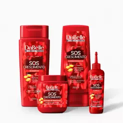 Kit SOS Crescimento Dabelle Hair - 4 Produtos