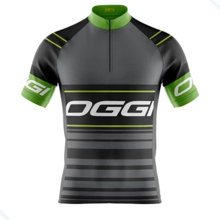 Camisa Ciclismo MTB Masculina Dry Fit Secagem Rápida com UV Oggi Cinza