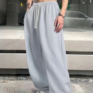 Calça Cargo Baggy Larga DE Moletom Masculina Despojada Casual Confortável Treino Forrada Lisa em Oferta na Shopee
