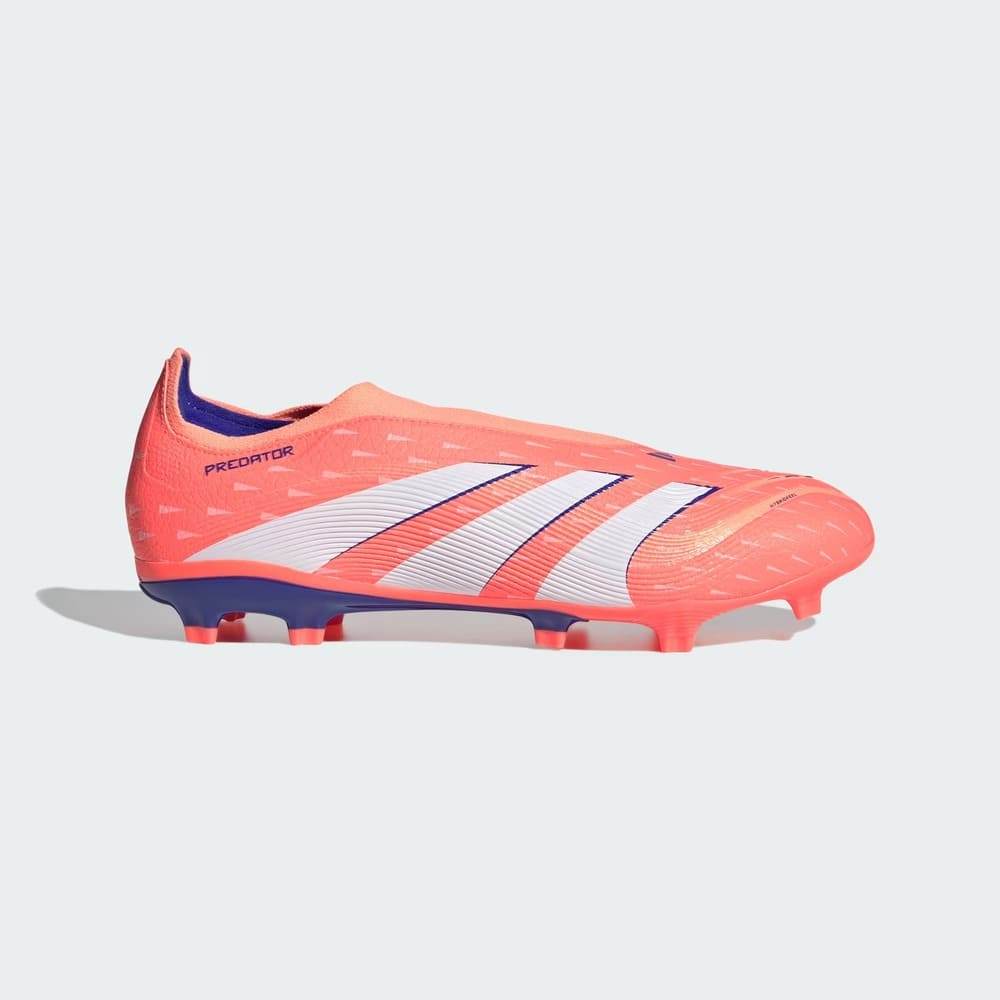Chuteira Adidas Campo Predator League LL Laranja/Azul