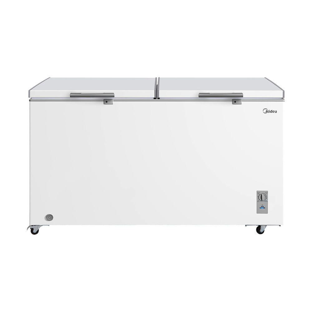 Freezer Horizontal Midea 2 Portas 508L Branco Inverter MDRC698FZD013 Bivolt