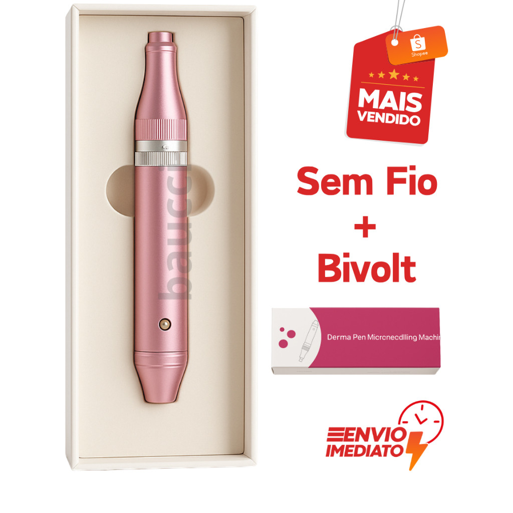 Caneta DermaPen Smart HT-0005 M7 Bivolt Sem Fio