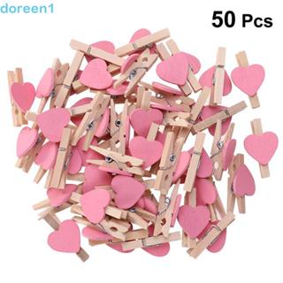 DOREEN Prendedores De Roupas Artesanais Românticos Mini Formato De Coração Amoroso Clipe De Foto De Despedida De Solteir em Oferta na Shopee