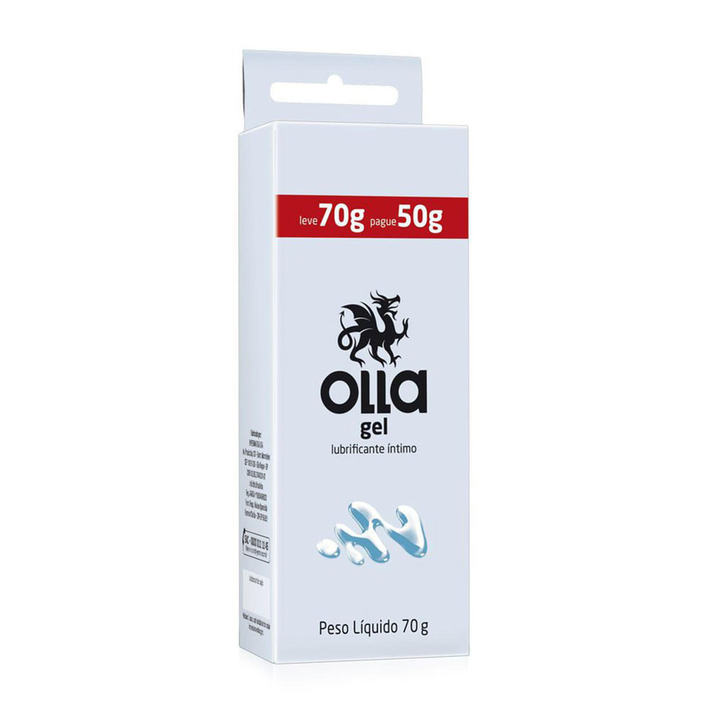 Gel Lubrificante Olla Íntimo 70g em Oferta na Shopee