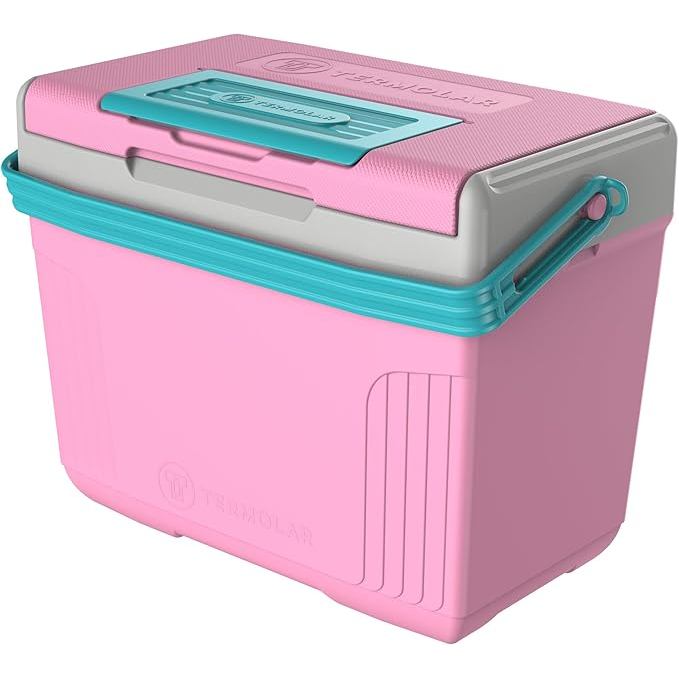 Caixa Térmica 8 Litros SUV Termolar Rosa Camping Praia em Oferta na Shopee