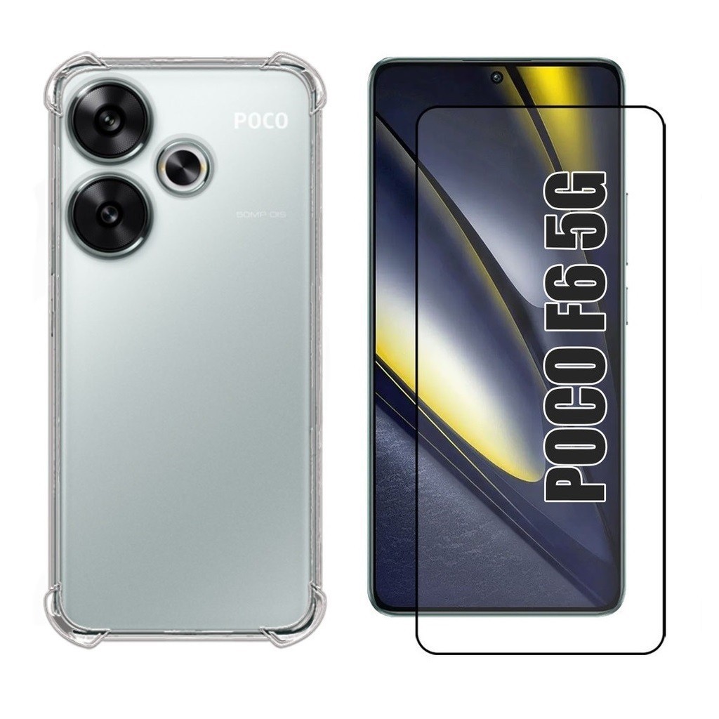 Película e Capa Capinha Para Xiaomi Poco F6