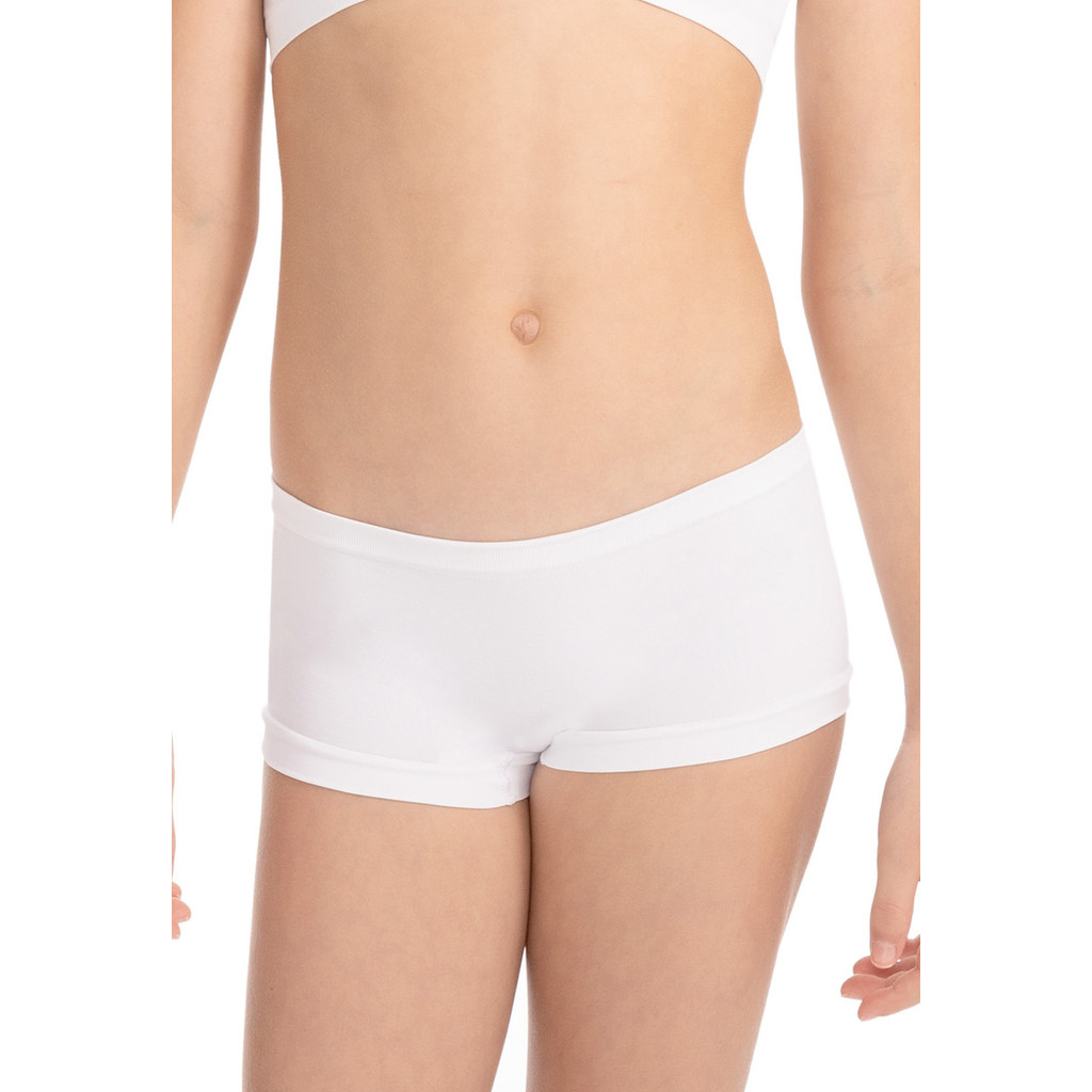 Calcinha Infantil Cueca Boxer Kids Confortável Feminina Ideal P/ Usar Com Saias Vestidos E Uniforme