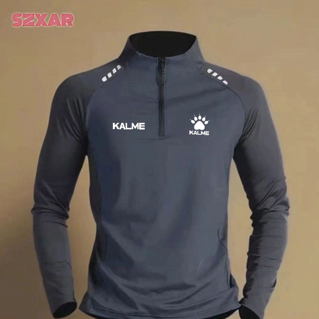 Carl esportes ao ar livre de secagem rápida manga comprida camiseta masculina primavera estilo fino transpiração pista c