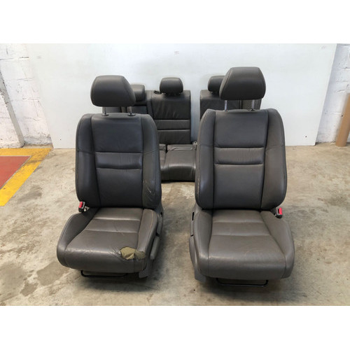 Jogo Banco Honda New Civic 2007 2011 Couro Detalhe Cinza