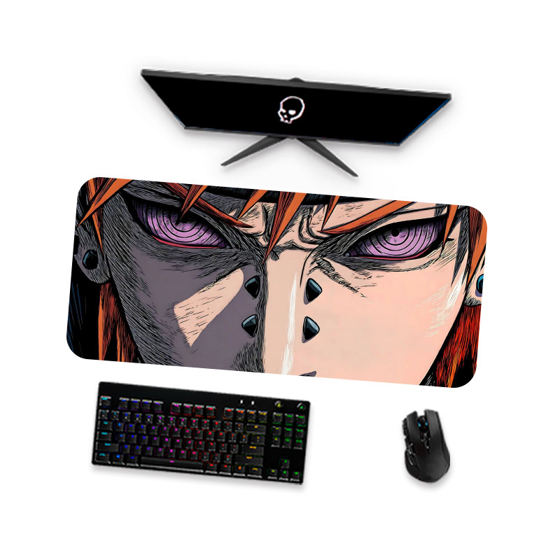 Mouse Pad Gamer Grande  NARUTO  PAIN CAMINHO DEVA 1  90x40 80x40 60x40 70x30 45x40