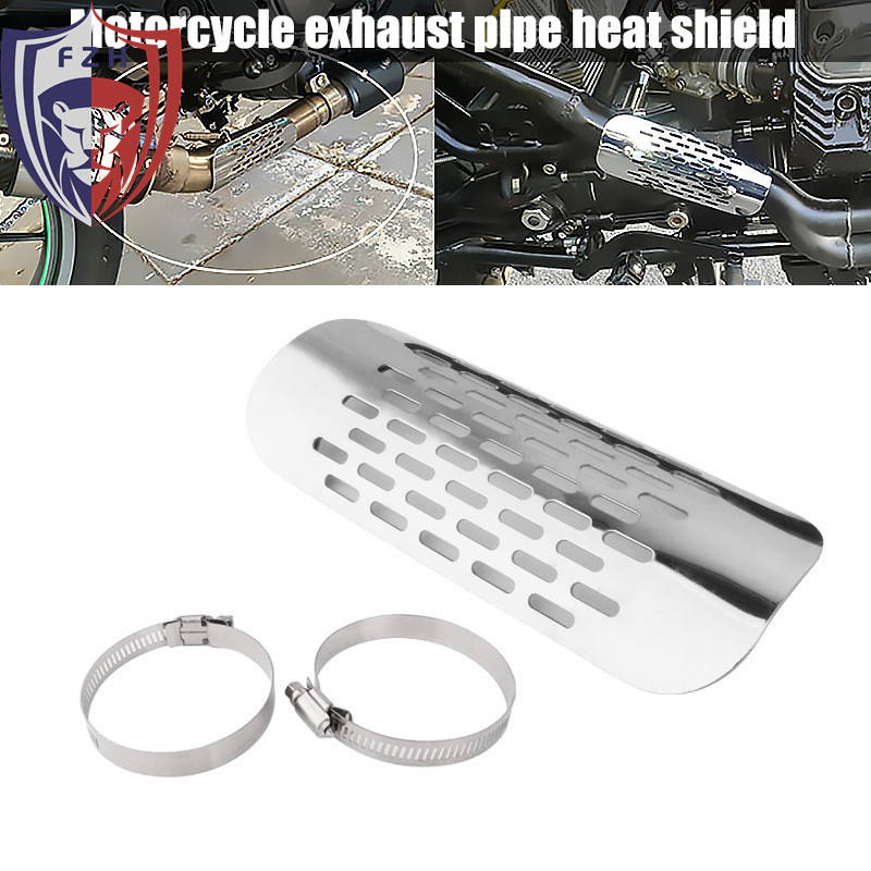 Tubo de escape da motocicleta capa de isolamento térmico placa Anti-escaldante para Harley