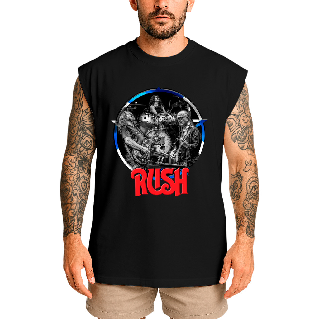 Regata Oversized Rush Baterista Baixista Estrela