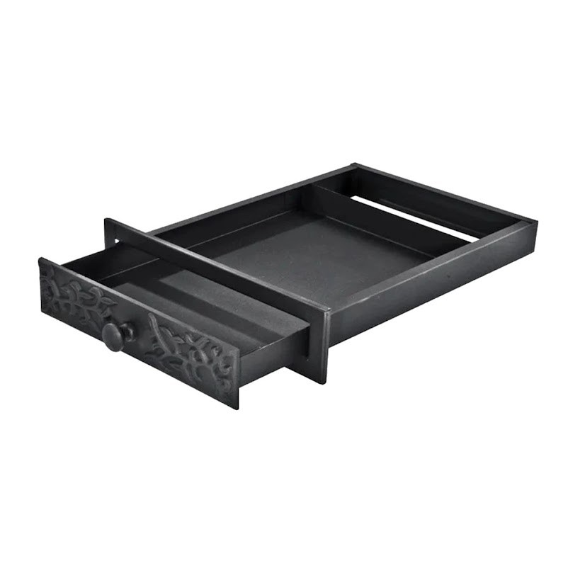 Gaveta Cinzeiro em Ferro Fundido Libaneza  47x32,5x4,5 cm