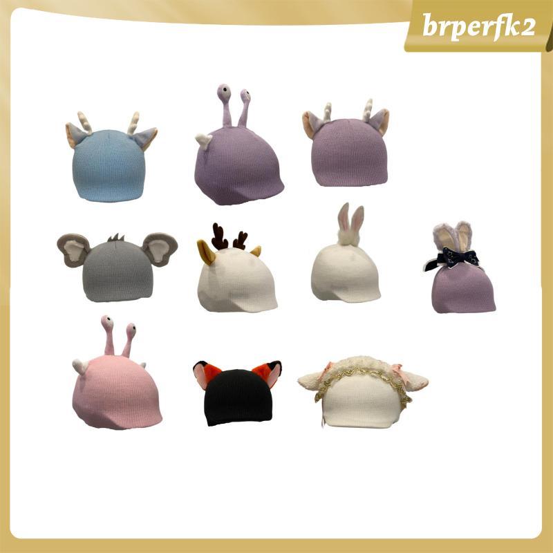 [Brperfk2] Capa Para Capacete De Esqui Desenho Animado Decorativo Acessórios Quente Chapéu De Malha Decoração Arnês De I
