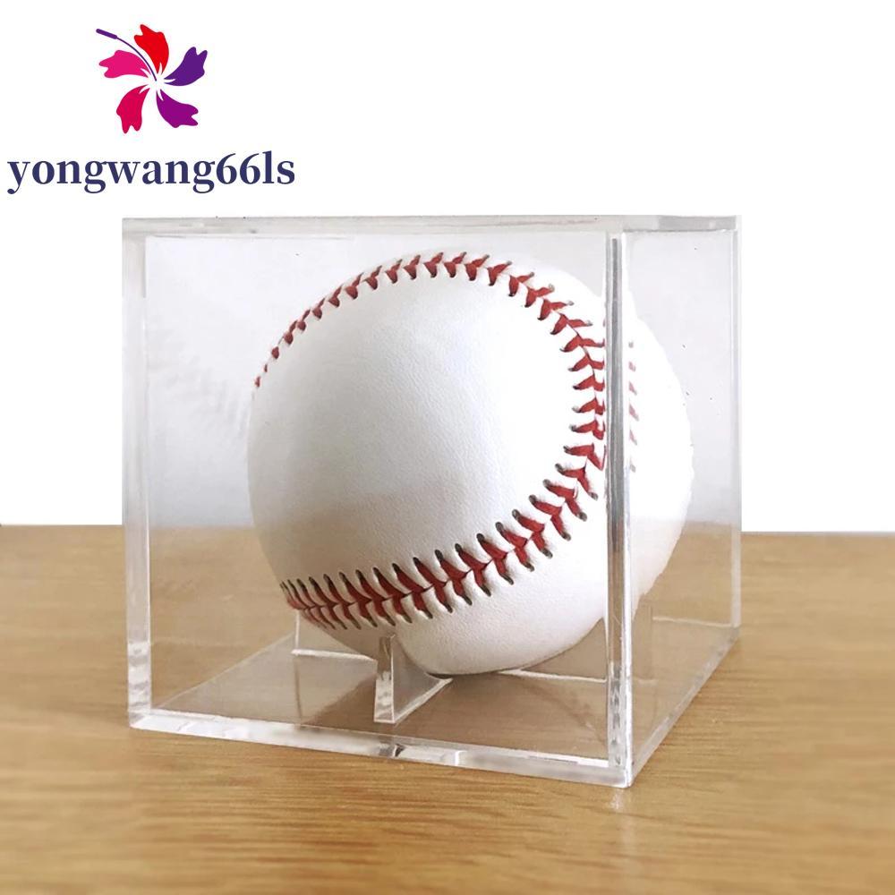 YONGWANG Caixa De Exibição De Beisebol À Prova De Poeira , Lembrança , Bola De Golfe Tênis , Proteção UV Transparente , 