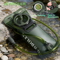 Newboler 1.5L 2L 3L Bexiga De Água Sem BPA PEVA Hidratação Para Corrida Bolsa Portátil Caminhadas Ciclismo Colete Mochil