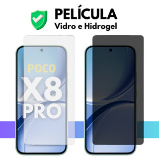 Película de Proteção Vidro 3D / Hidrogel Para Poco X8 Pro Temperado Resistente em Oferta na Shopee