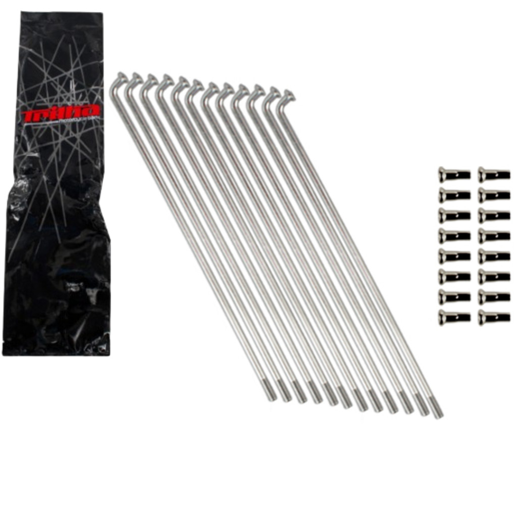 Raio Dian/Tras INOX 36 Peças RD135 FACTOR-HUNTER-MAX-YBR125