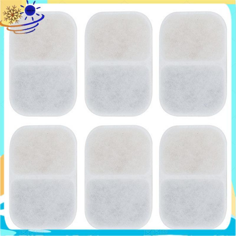 [Le's Shop] Filtros De Substituição Atualizados De 6 Pacotes Para Fonte De Água De Gato Com Filtragem De Sistema De Filt