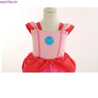 Roupas infantis princesa Ello verão gaze vestido meninas férias vestido Ello