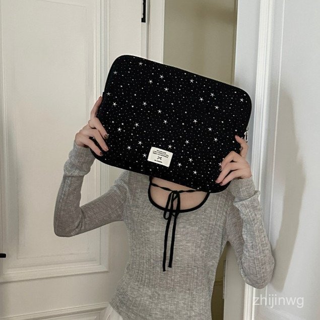 Nova bolsa para laptop XINGX preta, original e de alta qualidade, à prova de choque, com forro para tablet, adequada par