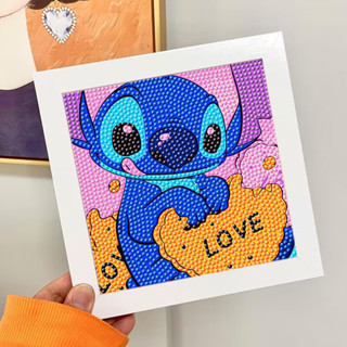 Pintura de diamante "faça você mesmo" para crianças, pinturas decorativas para meninos e meninas com molduras. em Oferta na Shopee