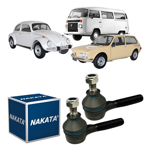 Par Terminal Direção Kombi Fusca Brasilia Origin Nakata N127