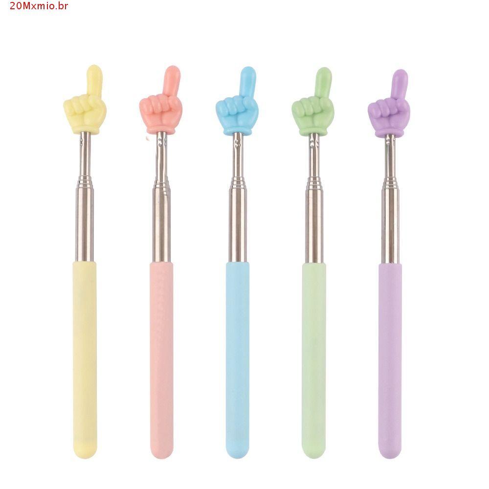 Ponteiro Guia De Leitura MXMIOB , De Ensino Antiderrapante Retrátil , Formato De Dedo