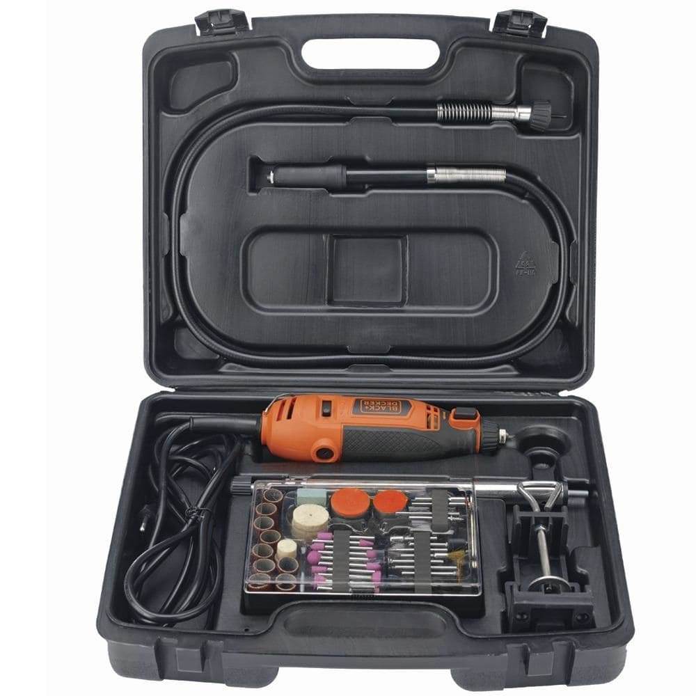 Micro retífica 180 Watts com 113 acessórios - RT18KA - Black + Decker