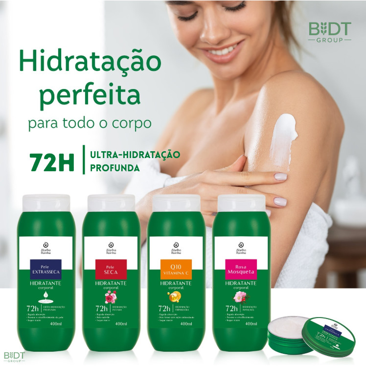 Creme Hidratante Corporal 400ml Abelha Rainha