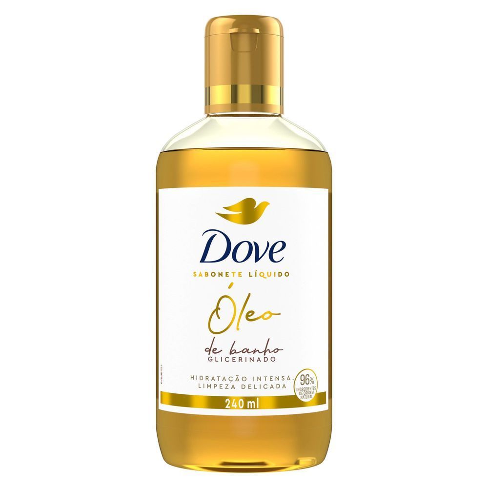 Sabonete Líquido Dove Óleo De Banho Glicerinado 240ml