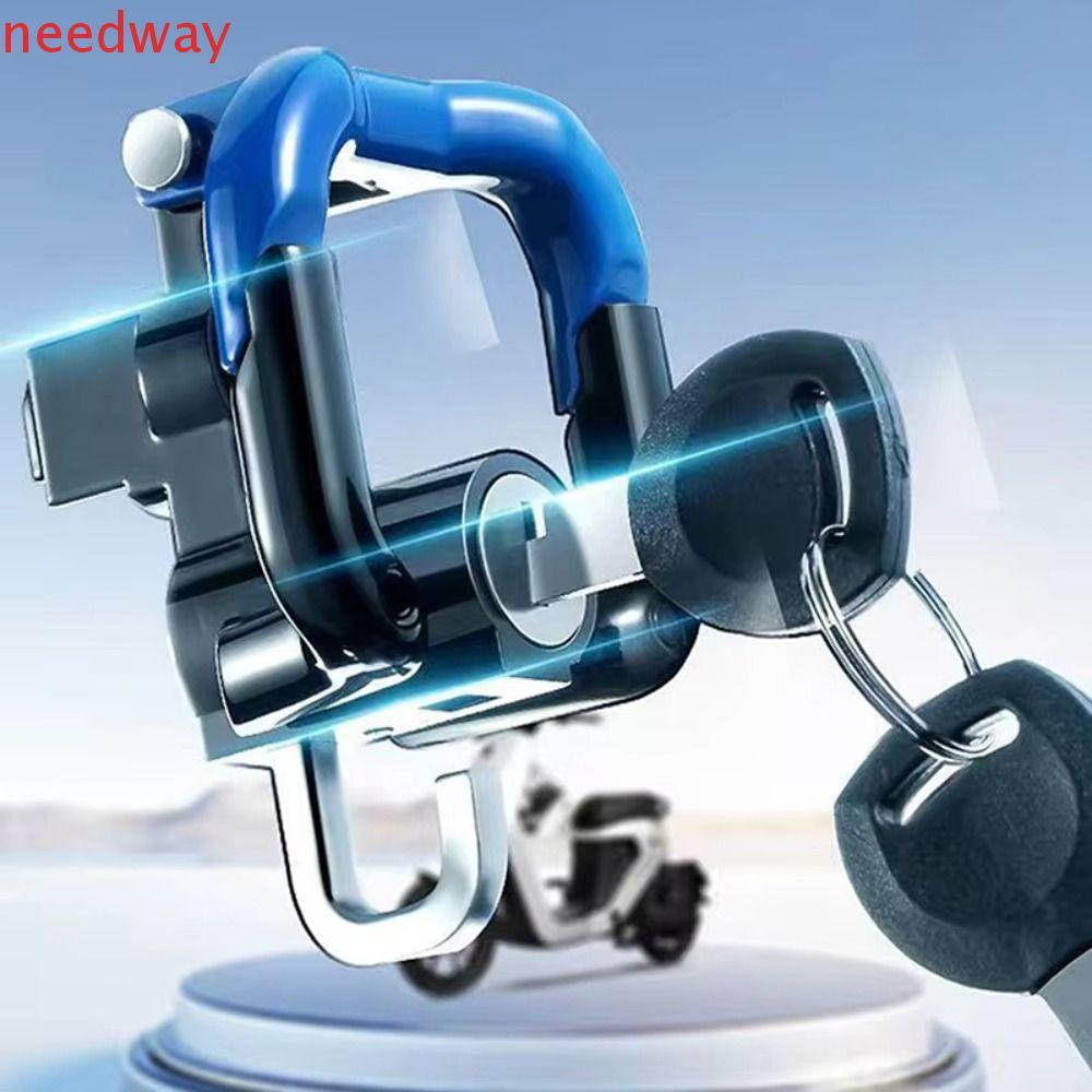 NEEDWAYB Gancho Para Capacete De Motocicleta , Suporte Liga De Alumínio Com Trava De Segurança , Ferramenta De Instalaçã